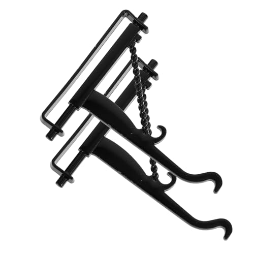 Sosoport 2 Stück Mini-Hakenhalter hängend drinnen Pflanzenhalter Dekorationen klein Miniatur-Hausklammern Miniatur-Pflanzenhänger Weihnachts-Miniaturbausatz Legierung Black Sosoport 2 Stück Mini-Hakenhalter hängend drinnen Pflanzenhalter Dekorationen klein Miniatur-Hausklammern Miniatur-Pflanzenhänger Weihnachts-Miniaturbausatz Legierung Black von Sosoport