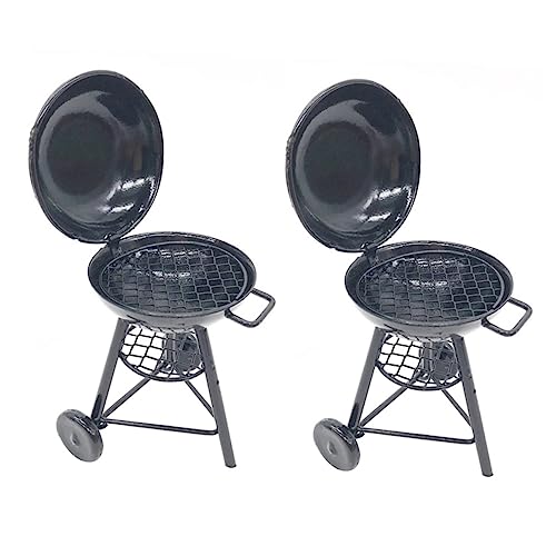 Sosoport 2 Stück Mini Ofenmodell Mini Grillspielzeug Puppenhausofen BBQ Grill Miniaturgrill Für Puppenhaus Miniatur BBQ Grillofen Puppenhausmöbel Grill Mini Grillmodell Sosoport 2 Stück Mini Ofenmodell Mini Grillspielzeug Puppenhausofen BBQ Grill Miniaturgrill Für Puppenhaus Miniatur BBQ Grillofen Puppenhausmöbel Grill Mini Grillmodell von Sosoport