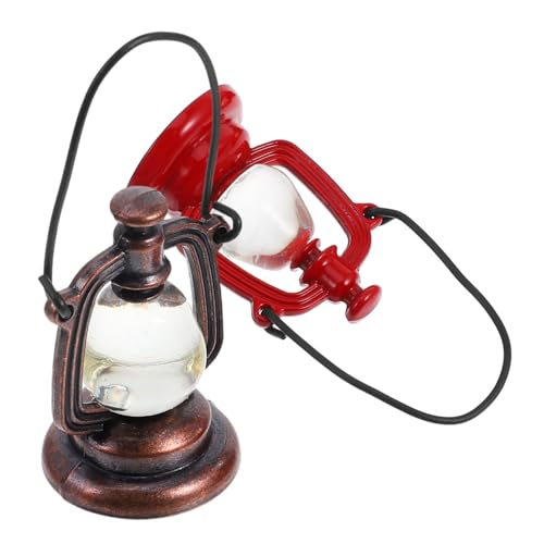 Sosoport 2 Stück Petroleumlampe Modell Miniaturlampen Mini-puppenhaus Miniatur-Laterne Puppenhaus-miniaturen Dekoration Hausmöbel Klein Puppenhaus Licht Miniaturlichter Harz Sosoport 2 Stück Petroleumlampe Modell Miniaturlampen Mini-puppenhaus Miniatur-Laterne Puppenhaus-miniaturen Dekoration Hausmöbel Klein Puppenhaus Licht Miniaturlichter Harz von Sosoport