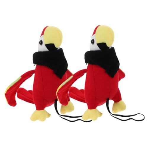 Sosoport 2 Stück Plüsch Piratenpapagei Schulter Requisite Realistischer Schulterpapagei mit Detailgetreuer Nachbildung Langlebiges Piratenkostüm Zubehör für Halloween und Mottopartys Sosoport 2 Stück Plüsch Piratenpapagei Schulter Requisite Realistischer Schulterpapagei mit Detailgetreuer Nachbildung Langlebiges Piratenkostüm Zubehör für Halloween und Mottopartys von Sosoport
