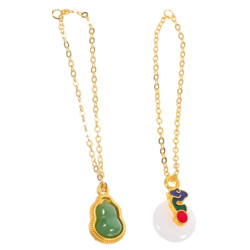 Sosoport 2 Stück Puppen Mini Exklusive für Puppen Schmuck für Maßstab Stylische Accessoires Bunte Designs Sosoport 2 Stück Puppen Mini Exklusive für Puppen Schmuck für Maßstab Stylische Accessoires Bunte Designs von Sosoport