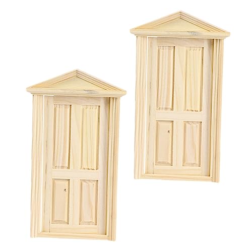 Sosoport 2 Stück Puppenhaus Kabine Puppenmöbel Simulation Tür Miniaturtür Puppenstubenmöbel Mini-hausbedarf Miniaturmöbel Mini Haustür Minitür Miniaturspielzeug Puppenhaustür Holz Sosoport 2 Stück Puppenhaus Kabine Puppenmöbel Simulation Tür Miniaturtür Puppenstubenmöbel Mini-hausbedarf Miniaturmöbel Mini Haustür Minitür Miniaturspielzeug Puppenhaustür Holz von Sosoport