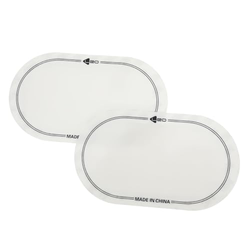 Sosoport 2 Stück Selbstklebende Drum-Patch-pad-Pedal-Aufkleber-schutzfolie Für Trommelfelle, Percussion-instrumentenzubehör Für Alle Schlagzeuger Sosoport 2 Stück Selbstklebende Drum-Patch-pad-Pedal-Aufkleber-schutzfolie Für Trommelfelle, Percussion-instrumentenzubehör Für Alle Schlagzeuger von Sosoport