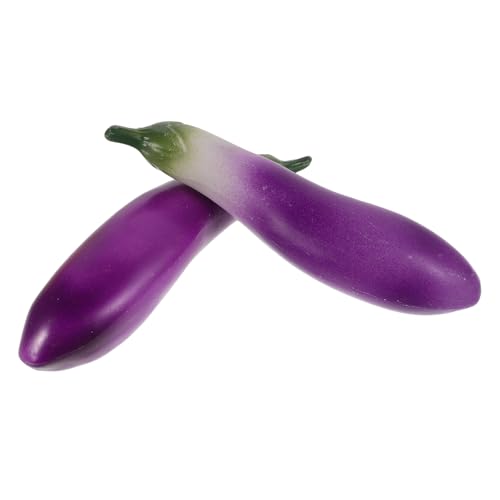 Sosoport 2 Stück Simuliertes Gemüsemodell Lebensmittel Aubergine Heimdekoration Realistisches Gemüse Künstliches Gemüsemodell Foto Requisiten Gefälschtes Gemüsemodell Gemüse Sosoport 2 Stück Simuliertes Gemüsemodell Lebensmittel Aubergine Heimdekoration Realistisches Gemüse Künstliches Gemüsemodell Foto Requisiten Gefälschtes Gemüsemodell Gemüse von Sosoport