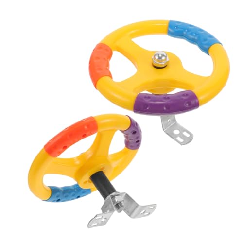 Sosoport 2 Stück Spielzeugauto-lenkrad Klein Für Schwungrad Lenkung Mini Mit Kinderauto-lenkrad Kinderlenkrad Schwenklenkrad Hinterhof-spielrad Runde Schwingscheiben Spielzeuglenkrad Metall Sosoport 2 Stück Spielzeugauto-lenkrad Klein Für Schwungrad Lenkung Mini Mit Kinderauto-lenkrad Kinderlenkrad Schwenklenkrad Hinterhof-spielrad Runde Schwingscheiben Spielzeuglenkrad Metall von Sosoport