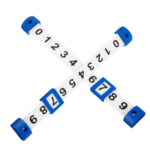 Sosoport 2stücke Tischfußball Punktezähler Multifunktionale Tischfußball Zähler Für Desktop Spiele Praktische Und Langlebige Scorekeeper Für Standard Kickertische von Sosoport