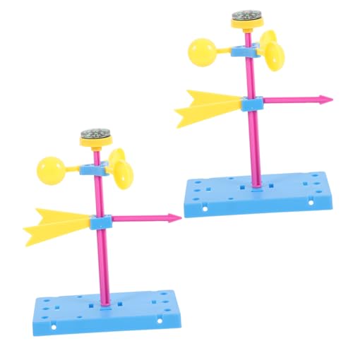 Sosoport 2 Stück Windschaufelmaterialpaket spielzeuge Wissenschaftsexperimentprojekte für Windfahnenspielzeug für zu Hause aus Windkraft zusammenbauen Plastik Sosoport 2 Stück Windschaufelmaterialpaket spielzeuge Wissenschaftsexperimentprojekte für Windfahnenspielzeug für zu Hause aus Windkraft zusammenbauen Plastik von Sosoport