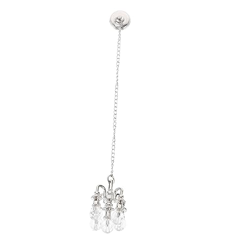 Sosoport 2 Stück leichte Verzierung bastelzeug handwerkskunst mikrolandschaft Kleiner Kronleuchter Puppenhaus-Kronleuchter Miniatur-Hängelampendekor Simulation Mini-Lampe Legierung Silver Sosoport 2 Stück leichte Verzierung bastelzeug handwerkskunst mikrolandschaft Kleiner Kronleuchter Puppenhaus-Kronleuchter Miniatur-Hängelampendekor Simulation Mini-Lampe Legierung Silver von Sosoport