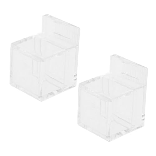 Sosoport 2 Stücke Acryl Ant Wasser Feeder Trinken Schüssel Micro Wasser Schüssel Für Ant Lebensräume Reptil Terrarien Kleine Haustier Fütterung Container von Sosoport