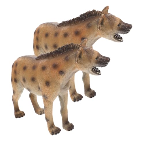 Sosoport 2 Stücke Hyäne Modell Realistische Hyäne Figuren Statue Pädagogisches Wildlife Tier Für Jungen Mädchen Lernen Und Sosoport 2 Stücke Hyäne Modell Realistische Hyäne Figuren Statue Pädagogisches Wildlife Tier Für Jungen Mädchen Lernen Und von Sosoport