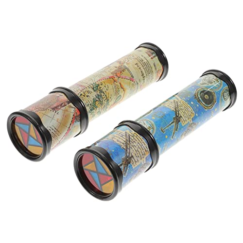 Sosoport 2 Stücke Jungen Und Mädchen Kaleidoskop Spielzeug Baby Pädagogisches Spielzeug Rotierenden von Sosoport