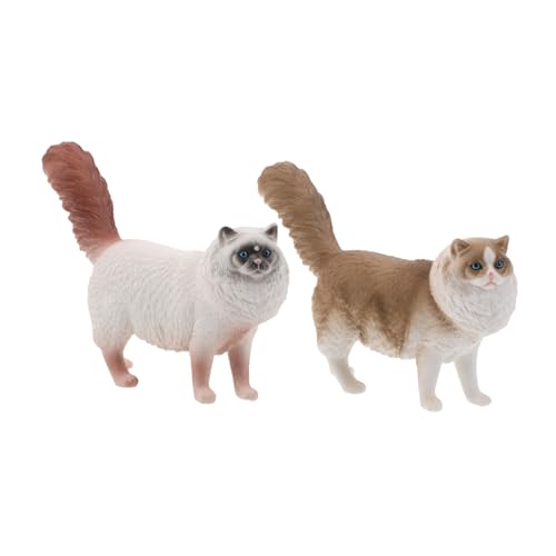 Sosoport 2 Stücke Teiliges Realistische Katzenfiguren aus Kunststoff Detailgetreue Katzenmodelle für Kuchen Deko Bastelprojekte und Pädagogisches Sosoport 2 Stücke Teiliges Realistische Katzenfiguren aus Kunststoff Detailgetreue Katzenmodelle für Kuchen Deko Bastelprojekte und Pädagogisches von Sosoport