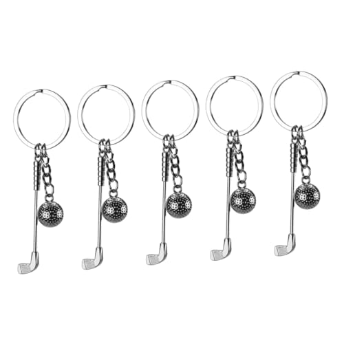 Sosoport 20 Stk Schlüsselanhänger Geschenk für Golfliebhaber Junge das Geschenk Schlüsselringe Gefälligkeiten für Sportpartys Tasche hängende Dekoration Mini schmücken von Sosoport