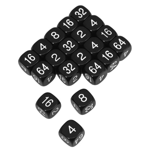 Sosoport 20 Stück Abgerundeten Ecken Zubehör für Brettspiele Partys und Mathematikunterricht Leicht Tragbar für Unvergessliche Spieleabende von Sosoport