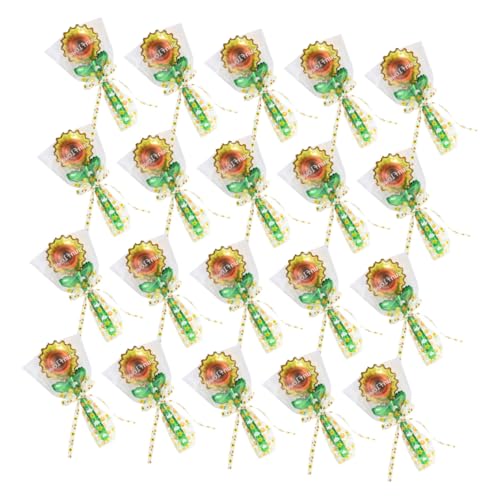 Sosoport 20 Stück Hawaii Blumen Fotodekorfolienzubehör In Aluminiumform Für Sonnenblumen Themendekorationen Gelbe Handballondekoration Für Geburtstagspartys Babyballons Blumenrequisite von Sosoport