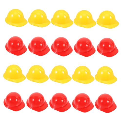 Sosoport 20 Stück Kleiner Bauhelme für Kinder Kunststoff Schutzhelme Gelb und Rot Puppen Zubehör Mehrzweck Dekoration für Geburtstagsfeiern Sosoport 20 Stück Kleiner Bauhelme für Kinder Kunststoff Schutzhelme Gelb und Rot Puppen Zubehör Mehrzweck Dekoration für Geburtstagsfeiern von Sosoport