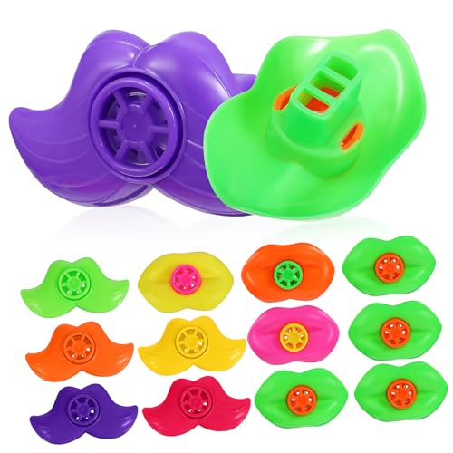 Sosoport 20 Stück Partytüten Für Jungen Und Mädchen Reifenplatzer Krachmacher Lustige Pfeifenlippen Für Partygeschenke Für Jungen Und Mädchen von Sosoport