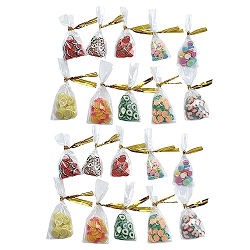 Sosoport 20 Stück Mini -Essensspielszene Mini-Essen Bonbon-Modell Obstdekor selber Machen dekorative Lebensmittel-Requisite Dessertspielzeug Obstmodell Polymer-Ton Sosoport 20 Stück Mini -Essensspielszene Mini-Essen Bonbon-Modell Obstdekor selber Machen dekorative Lebensmittel-Requisite Dessertspielzeug Obstmodell Polymer-Ton von Sosoport
