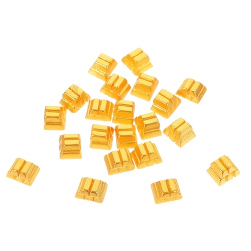 Sosoport 20 Stück Mini-Goldstein Miniatur Dekorationen Ziegel klein rechteckig für den einzug büro Dekoration Geburtstagsgeschenk Mini- -Dekore Ladenvitrinendekor Harz Golden Sosoport 20 Stück Mini-Goldstein Miniatur Dekorationen Ziegel klein rechteckig für den einzug büro Dekoration Geburtstagsgeschenk Mini- -Dekore Ladenvitrinendekor Harz Golden von Sosoport