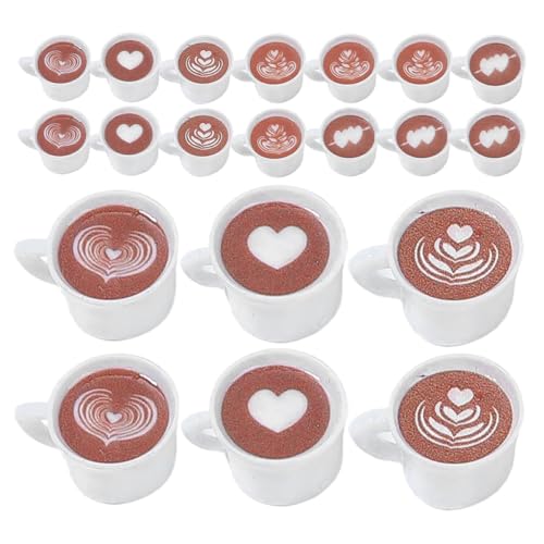 Sosoport 20 Stück Mini-Kaffeetasse Puppenhaus-Szenerie-Requisiten Kaffeebecher aus Kunstharz Puppenhausdekor Mini-Puppenhaus- winzige Tassen winzige Reize Weiß Sosoport 20 Stück Mini-Kaffeetasse Puppenhaus-Szenerie-Requisiten Kaffeebecher aus Kunstharz Puppenhausdekor Mini-Puppenhaus- winzige Tassen winzige Reize Weiß von Sosoport