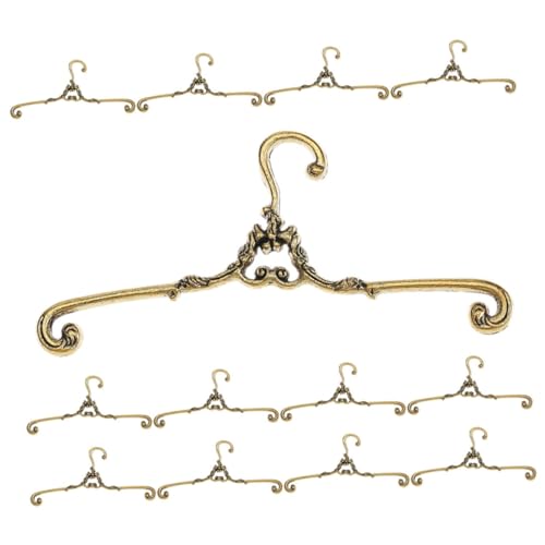 Sosoport 20 Stück Mini Kleiderbügel für Puppen Vintage Metallkleiderbügel zur Aufbewahrung von Puppenkleidung für Puppenhaus Zubehör Stilvollen Präsentation von Puppenoutfits Sosoport 20 Stück Mini Kleiderbügel für Puppen Vintage Metallkleiderbügel zur Aufbewahrung von Puppenkleidung für Puppenhaus Zubehör Stilvollen Präsentation von Puppenoutfits von Sosoport