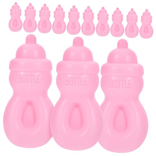 Sosoport 20 Stück Puppenmilchflasche spielzeuge Babygeschenk puppenaugen Zubehör für Babypuppen Kinderspielzeug Babypuppenflaschen Plastik Rosa Sosoport 20 Stück Puppenmilchflasche spielzeuge Babygeschenk puppenaugen Zubehör für Babypuppen Kinderspielzeug Babypuppenflaschen Plastik Rosa von Sosoport