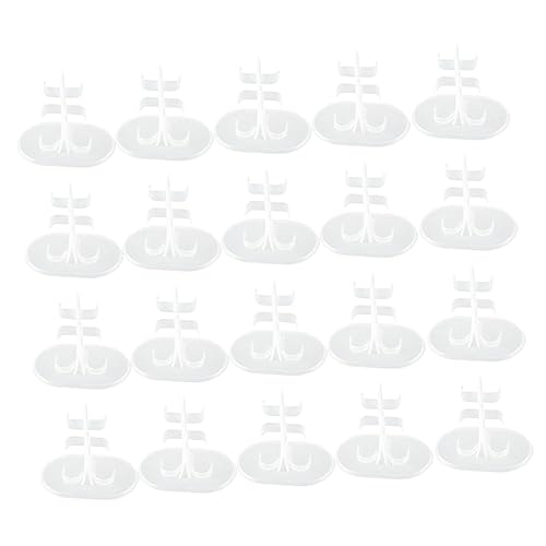 Sosoport 20 Stück Puppenständer Kleine Tränenpuppe Plüsch Puppenhalter Mini Prinzessinnenpuppen Zusätzliche Puppe Abs Mädchen Babypuppen Puppenanzeigehalter Überraschung Plastik von Sosoport