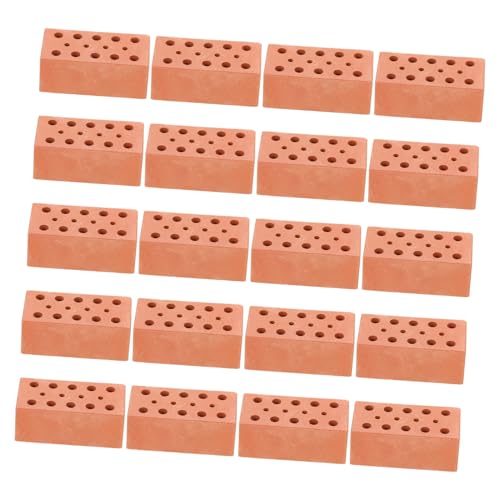 Sosoport 20Stücke DIY Miniaturziegelmodell Handgefertigte für Sandtisch Dekoration Puppenhaus und Miniaturszenen Kreative Bauprojekte und Modellbau Sosoport 20Stücke DIY Miniaturziegelmodell Handgefertigte für Sandtisch Dekoration Puppenhaus und Miniaturszenen Kreative Bauprojekte und Modellbau von Sosoport