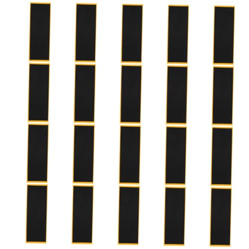 Sosoport 20Stücke Grip Tape rutschfeste Klebebänder Für Mini Skateboards Hochwertige Finger Skateboard Bänder Für Erwachsene von Sosoport