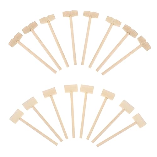 Sosoport 20Stücke Mini Holzhammer für Langlebiges für Hämmernde Aktivitäten Fördert Motorische Fähigkeiten und Hand Augen Koordination für Kreative Bauprojekte Sosoport 20Stücke Mini Holzhammer für Langlebiges für Hämmernde Aktivitäten Fördert Motorische Fähigkeiten und Hand Augen Koordination für Kreative Bauprojekte von Sosoport