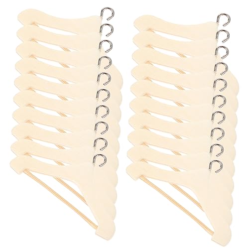Sosoport 20Stücke Mini Kleiderbügel für Puppen Simulierte Kleiderbügel für Kleine Puppen und Puppenhaus Zubehör Puppenkleidung und für Puppenliebhaber Sosoport 20Stücke Mini Kleiderbügel für Puppen Simulierte Kleiderbügel für Kleine Puppen und Puppenhaus Zubehör Puppenkleidung und für Puppenliebhaber von Sosoport