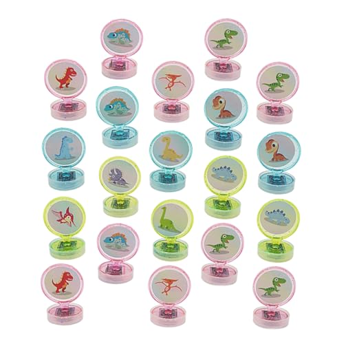 Sosoport 20Stücke Teiliges Dinosaurier Stempelset für Lustige Mini Stempel mit Verschiedenen Dinosaurier Motiven für Kindergeburtstag und Kreative Bastelprojekte Umweltfreundliches Sosoport 20Stücke Teiliges Dinosaurier Stempelset für Lustige Mini Stempel mit Verschiedenen Dinosaurier Motiven für Kindergeburtstag und Kreative Bastelprojekte Umweltfreundliches von Sosoport