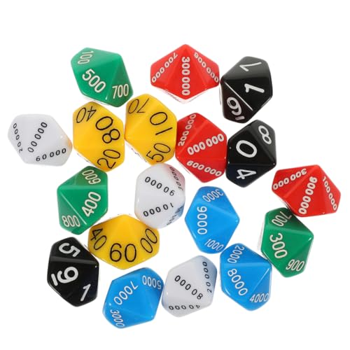 Sosoport 24 Stück Platzwert Multifunktionale für Brettspiele Partyspielzeuge aus Hochwertigem für Familienfeiern und Barveranstaltungen von Sosoport