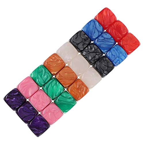 Sosoport 24Stücke DIY Würfel Leere Acryl Würfel mit Runden Ecken für Kreative Bastelprojekte und Brettspiele Sicher für Partys und Aktivitäten Sosoport 24Stücke DIY Würfel Leere Acryl Würfel mit Runden Ecken für Kreative Bastelprojekte und Brettspiele Sicher für Partys und Aktivitäten von Sosoport