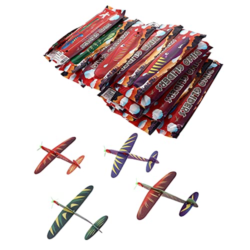 Sosoport 24Stücke Flugzeug Spielzeuge Segelflugzeuge Für Kindergeburtstagsfeiern Zufällige Farben Outdoor Für Fliegende Und Fliegerspielzeug von Sosoport