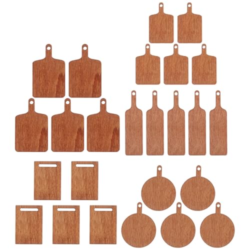 Sosoport 25 Stück Miniatur Schneidebretter Für Essen Und Puppenhaus Mini Schneidebrett Mit Griff Mini Kochküchenzubehör Winziges Schneidebrett Schneidebrett Mini Hellbraun Aus Holz Sosoport 25 Stück Miniatur Schneidebretter Für Essen Und Puppenhaus Mini Schneidebrett Mit Griff Mini Kochküchenzubehör Winziges Schneidebrett Schneidebrett Mini Hellbraun Aus Holz von Sosoport