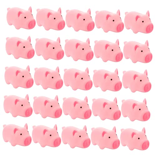 Sosoport 25stücke Cartoon Schwein Quetschspielzeug Realistisches Langsames Aufsteigspielzeug Für Stressabbau Und Entspannung Fleischfarbe Für Junge Mädchen Und Erwachsene von Sosoport