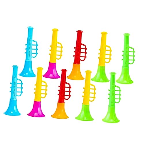 Sosoport 25Stücke Trompete Kreative Musikinstrumente für Langlebige Horn Simulation Party und Lernspielzeug Zufällige Farben Sosoport 25Stücke Trompete Kreative Musikinstrumente für Langlebige Horn Simulation Party und Lernspielzeug Zufällige Farben von Sosoport