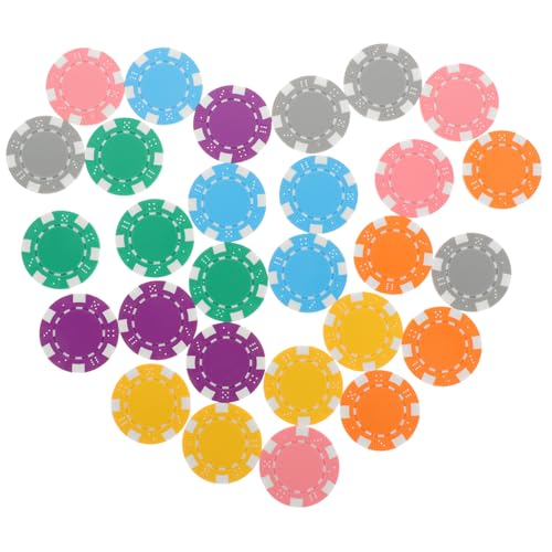 Sosoport 28 Stück Teiliges Wiederverwendbarer Poker Chips Spielmarken für Poker und Tischspiele für Spielzimmer und Mathe Lernen Strapazierfähigem Material Gefertigt Sosoport 28 Stück Teiliges Wiederverwendbarer Poker Chips Spielmarken für Poker und Tischspiele für Spielzimmer und Mathe Lernen Strapazierfähigem Material Gefertigt von Sosoport