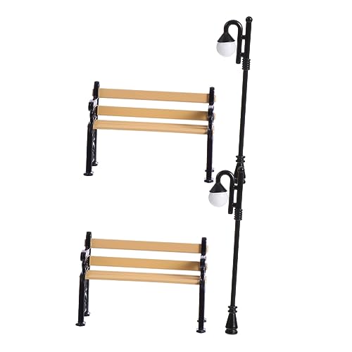 Sosoport 2Er Set 4 Teilig Puppenhaus Puppenhaus Straßenlaterne Babyspielzeug Kinderspielzeug Puppenhaus Stadtbänke Miniatur Gartenmöbel Straßenlaternen Dekorationen Ornamente Für Sosoport 2Er Set 4 Teilig Puppenhaus Puppenhaus Straßenlaterne Babyspielzeug Kinderspielzeug Puppenhaus Stadtbänke Miniatur Gartenmöbel Straßenlaternen Dekorationen Ornamente Für von Sosoport