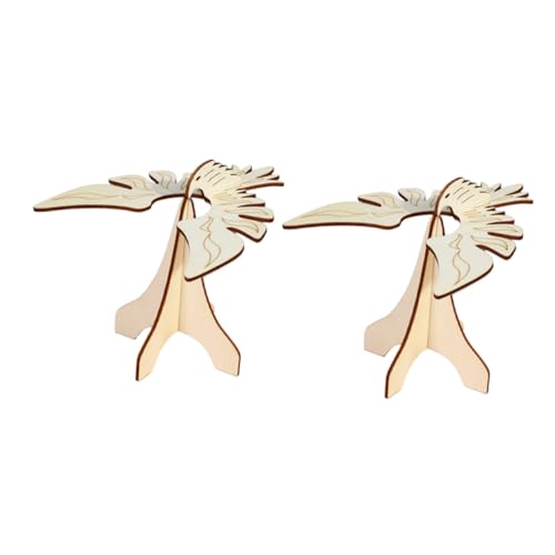 Sosoport 2Sätze Balancierender Vogel DIY Physikspielzeug für Holzpuzzle zur Erkundung von Gleichgewicht und Schwerkraft für Experimente und Lehrmaterialien von Sosoport
