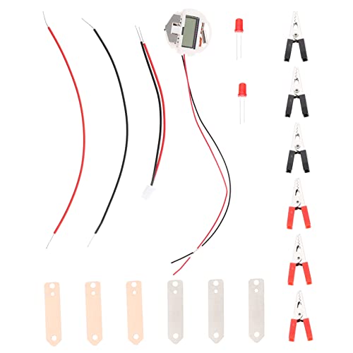 Sosoport 2Sätze Fruchtbatterie Experimentierkasten Science Kit für DIY Lernspielzeug Materialien für Spannende Kartoffel und Obststromexperimente Sosoport 2Sätze Fruchtbatterie Experimentierkasten Science Kit für DIY Lernspielzeug Materialien für Spannende Kartoffel und Obststromexperimente von Sosoport