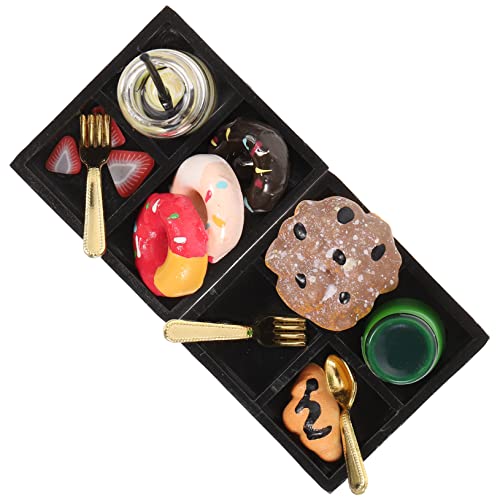 Sosoport 2Sätze Küchenzubehör mit Teetassen und Kuchenplatten für Puppenhaus Dekoration Farbenfrohe Nachmittagsessen für Kreative Spielwelten und Kinderentwicklung Sosoport 2Sätze Küchenzubehör mit Teetassen und Kuchenplatten für Puppenhaus Dekoration Farbenfrohe Nachmittagsessen für Kreative Spielwelten und Kinderentwicklung von Sosoport