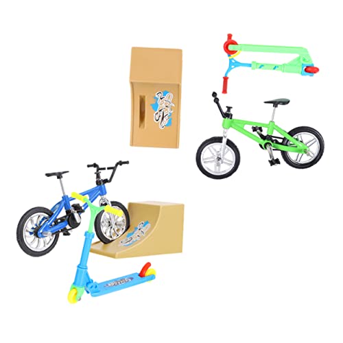 Sosoport 2Sätze Mini Finger Teiliges Fingerbike und Skateboard Rampen für Tischspiele Stressabbauendes Fidget für Finger Sportliebhaber Sosoport 2Sätze Mini Finger Teiliges Fingerbike und Skateboard Rampen für Tischspiele Stressabbauendes Fidget für Finger Sportliebhaber von Sosoport