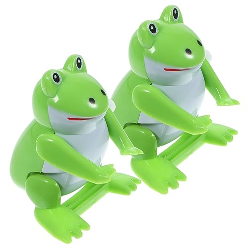 Sosoport 2Stücke Aufzieh Frosch Kreatives Klockwerk für für Geburtstagsfeiern und Ostern Leuchtende Farben und Spaß Beim von Sosoport