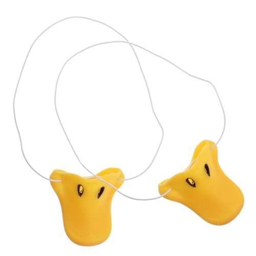 Sosoport 2Stücke Cosplay Entennase Requisiten Waschbare und Wiederverwendbare Entennase für Kostümpartys und Clownauftritte Robuste Entenschnäbel für Kreatives Zubehör Sosoport 2Stücke Cosplay Entennase Requisiten Waschbare und Wiederverwendbare Entennase für Kostümpartys und Clownauftritte Robuste Entenschnäbel für Kreatives Zubehör von Sosoport