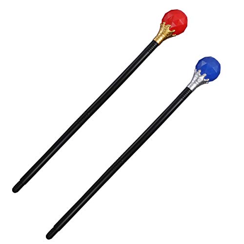 Sosoport 2Stücke Cosplay Roter und Blauer für Karneval Halloween und Themenpartys Langlebiges Kunststoffspielzeug für Kreative und Bühnenauftritte Sosoport 2Stücke Cosplay Roter und Blauer für Karneval Halloween und Themenpartys Langlebiges Kunststoffspielzeug für Kreative und Bühnenauftritte von Sosoport