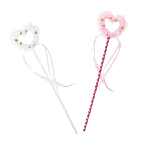 Sosoport 2Stücke Feenstab Herzförmiger LED für Bühnenaufführungen Cosplay und Partys Magische Requisite für Jungen Sosoport 2Stücke Feenstab Herzförmiger LED für Bühnenaufführungen Cosplay und Partys Magische Requisite für Jungen von Sosoport