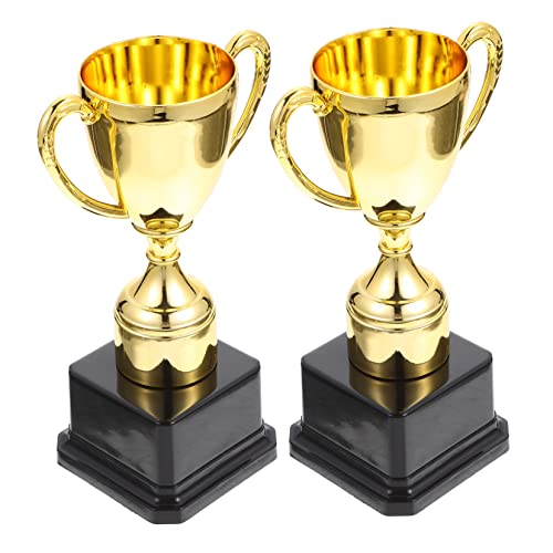 Sosoport 2Stücke Goldene Trophäen für Plastik Pokale für Partys Auszeichnungen und Wettbewerbe Kleine Siegerpreise für Jungen und Verarbeitung Langlebig Sosoport 2Stücke Goldene Trophäen für Plastik Pokale für Partys Auszeichnungen und Wettbewerbe Kleine Siegerpreise für Jungen und Verarbeitung Langlebig von Sosoport