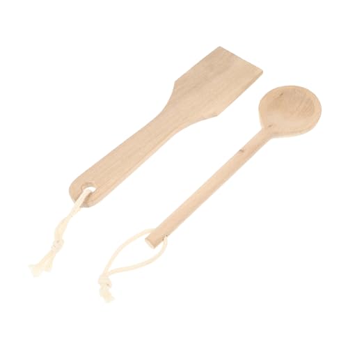 Sosoport 2Stücke Holzspielzeug für Teiliges Rollenspielzeug mit Holzlöffel und Holzschaufel Fördert Kreativität und Kognitive Fähigkeiten Jungen Sosoport 2Stücke Holzspielzeug für Teiliges Rollenspielzeug mit Holzlöffel und Holzschaufel Fördert Kreativität und Kognitive Fähigkeiten Jungen von Sosoport